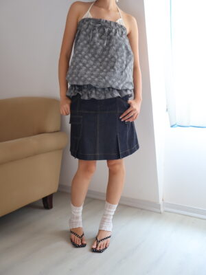 Indie denim skirt